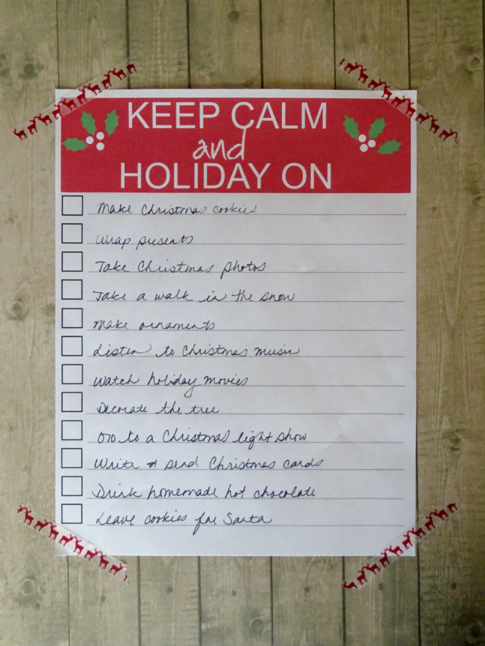Keep Calm and Holiday On Printable