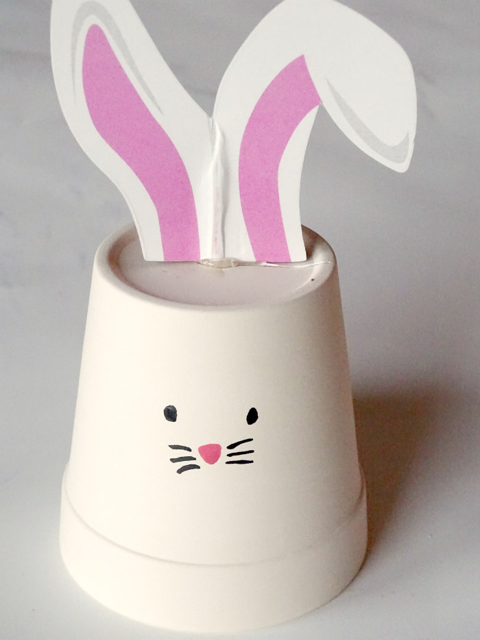DIY Easter Bunny Pot 