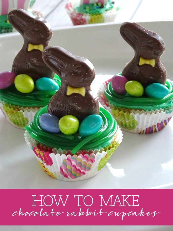 How to Make Chocolate Rabbit Cupcakes