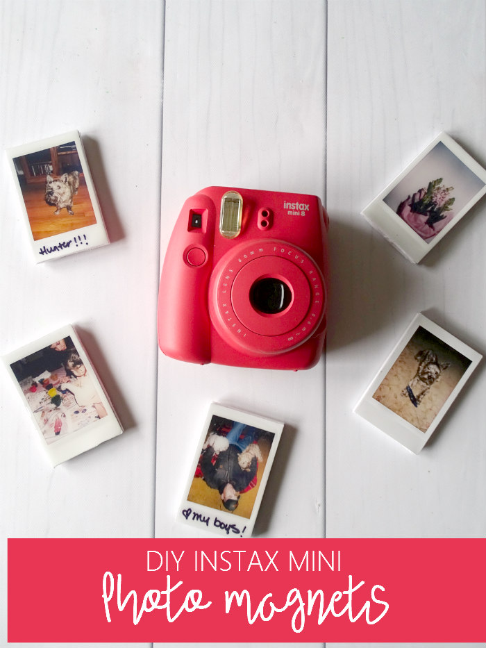 DIY Instax Mini Photo Magnets