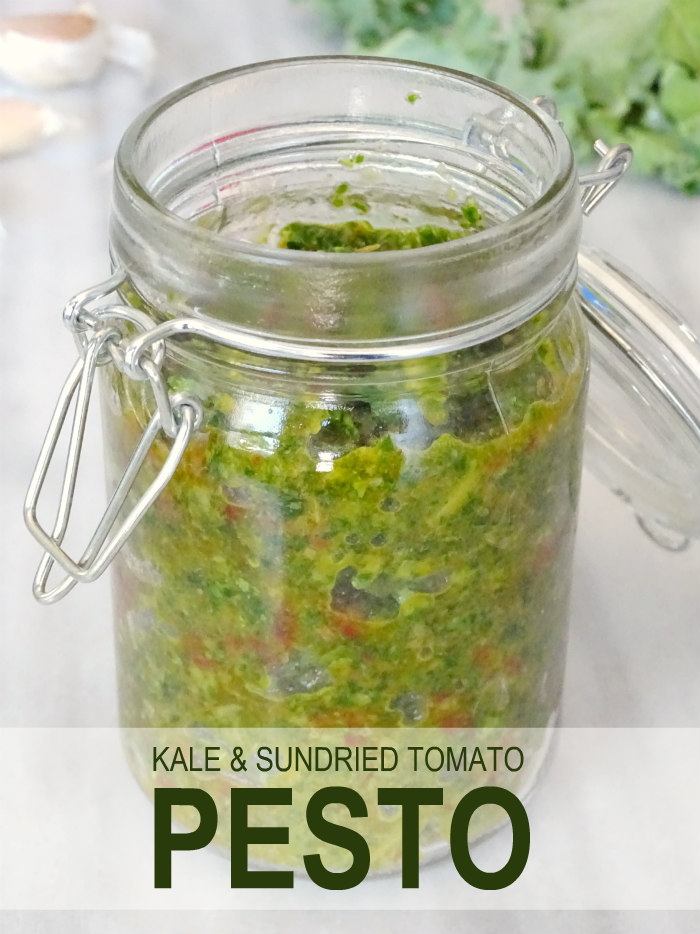 Kale & Sundried Tomato Pesto