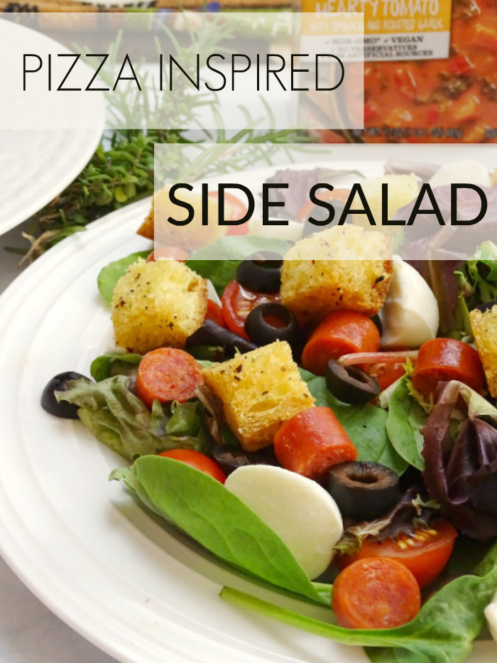 Pizza Inspired Side Salad