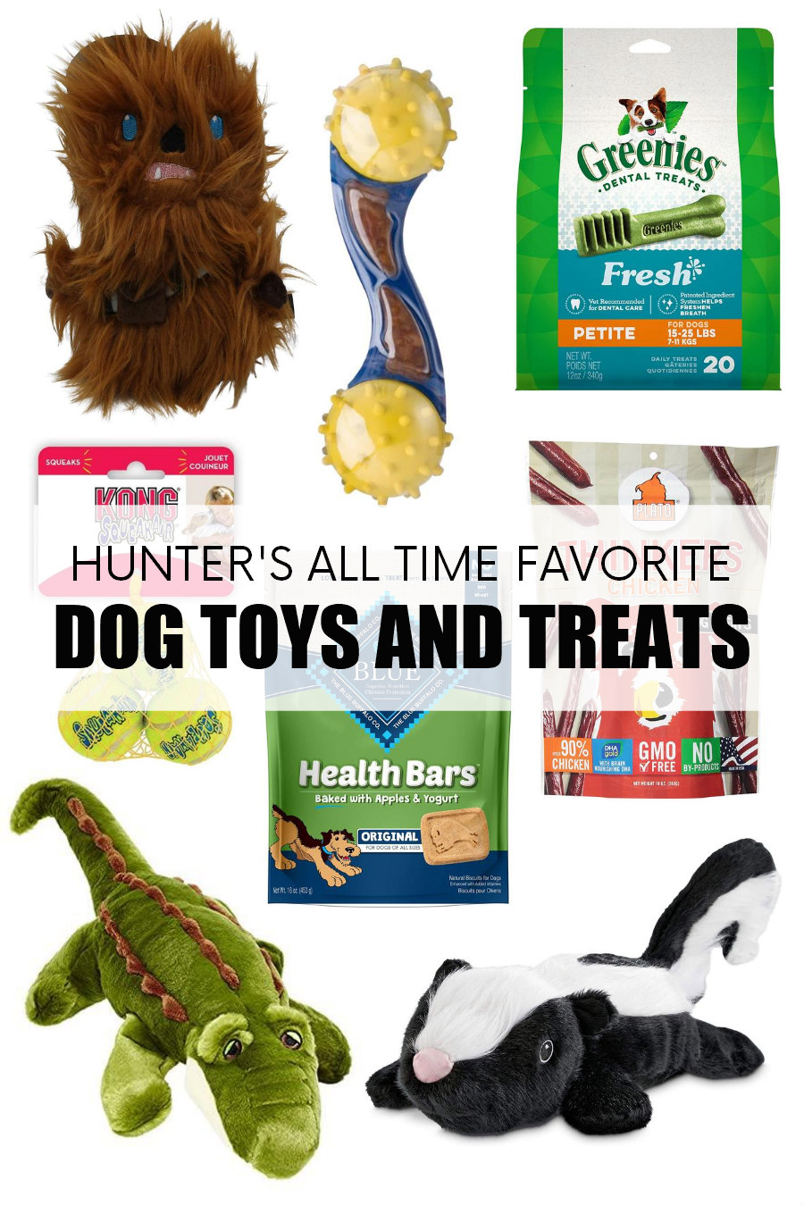 all time favorite dog toys and treats