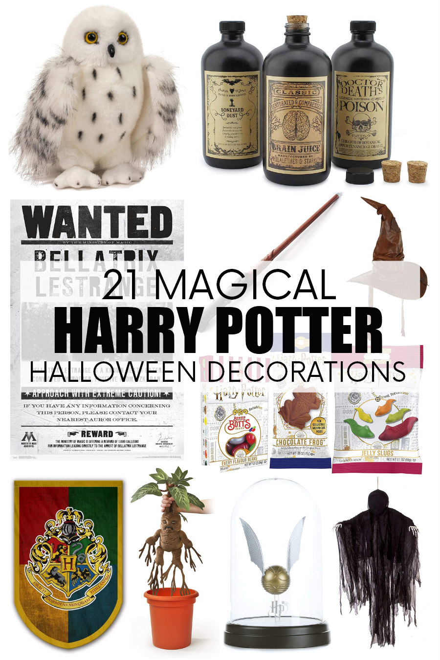harry potter halloween decorations