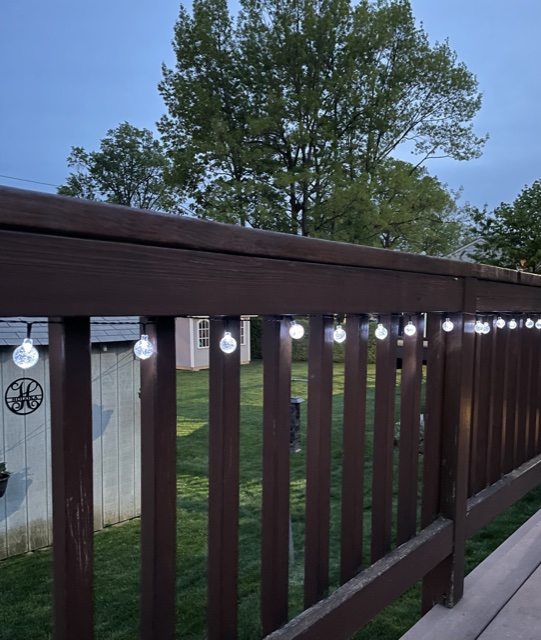 12 Of My Favorite Outdoor Solar Lights, String Lights For Deck Railing