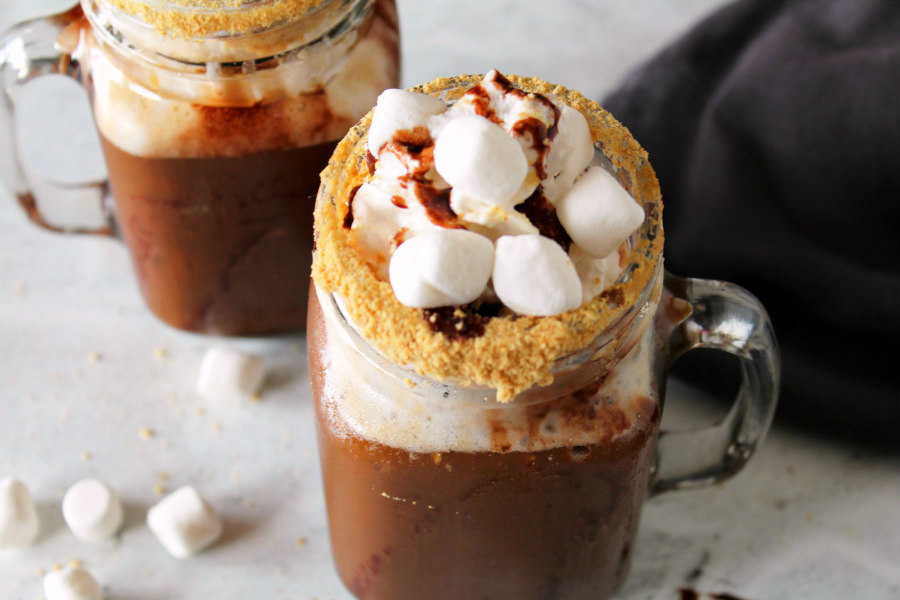 Dairy-Free S’mores Frappe
