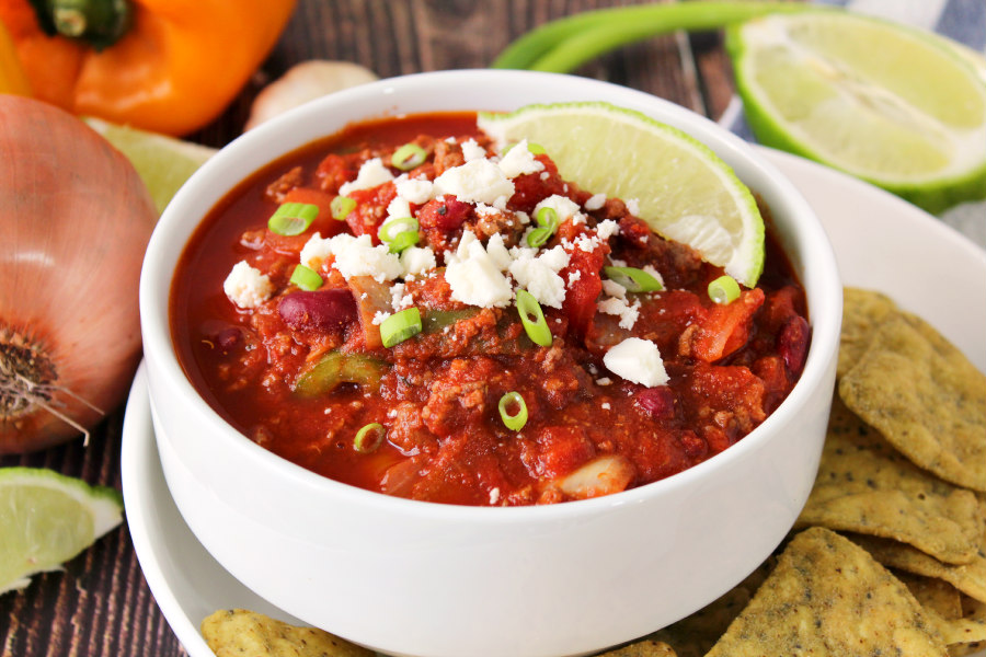 Easy Healthy Bison Chili