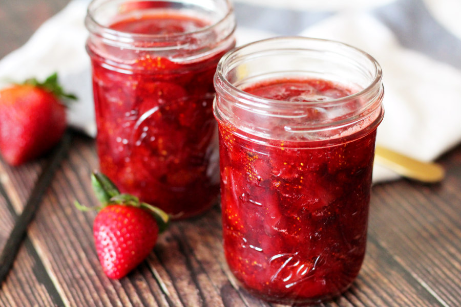 Fresh Strawberry Vanilla Jam